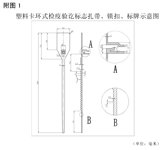 开云(中国)Kaiyun官方网站关于规范动物检疫验讫证章和相关标志样式等有关要求(图1)