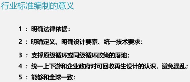 开云(中国)Kaiyun官方网站王旺 可回收再生标准编制的6大背景、7个误区、1(图2)
