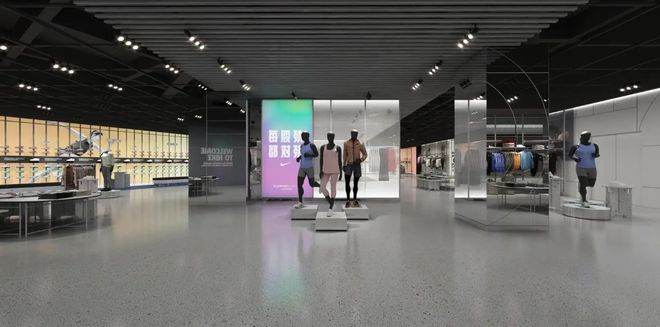 开云潮流空间打造：服装店装修效果图精选