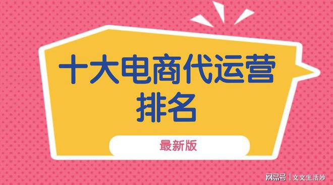 开云(中国)Kaiyun官方网站十大电商代运营排名