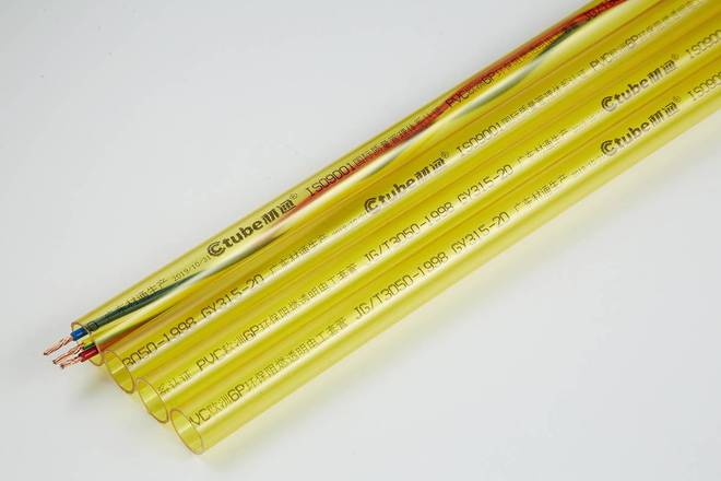 开云材通Ctube 面对多种透明管选项电路施工为何首选PVC材质？(图5)